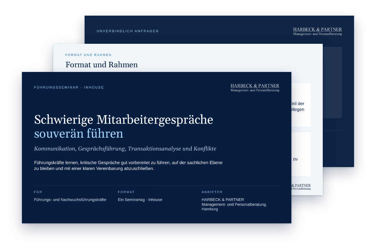 Vorschau der Angebotsübersicht „Schwierige Mitarbeitergespräche souverän führen“ als PDF